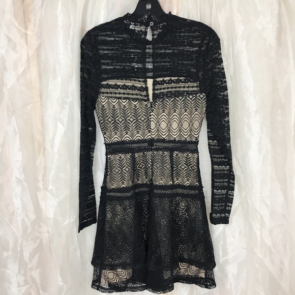 NWT francesca's Kenna Lace A-Line Dress -XS - Picture 10 of 10